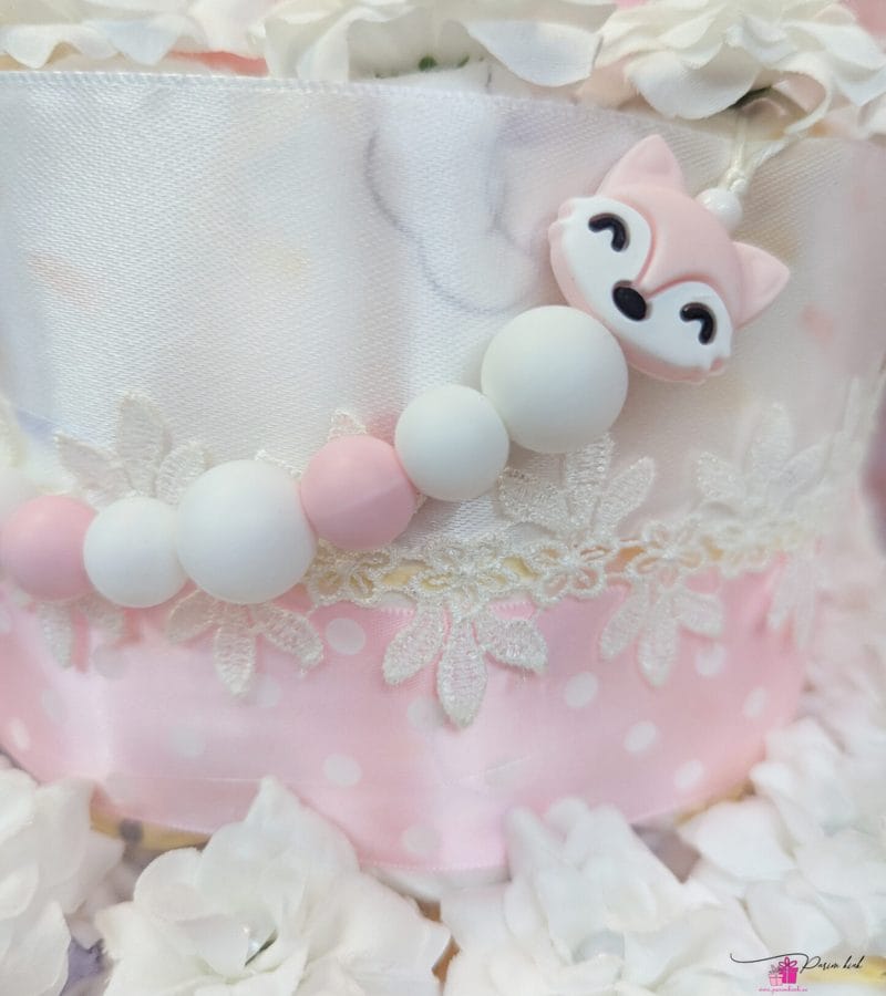 heleroosa-valge mähkmetort lutiketiga 2 heleroosa-valge mähkmetort lutiketiga 2