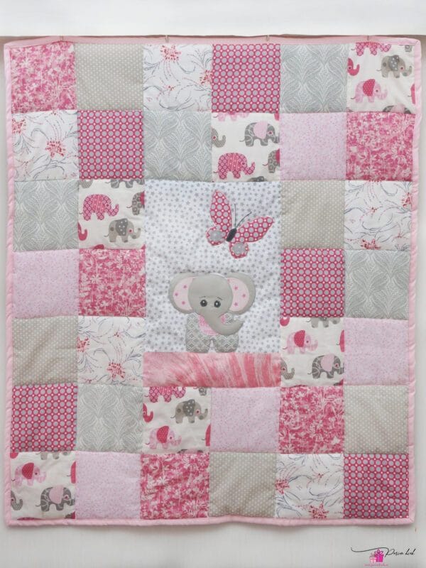 roosa lapitekk elevandiga