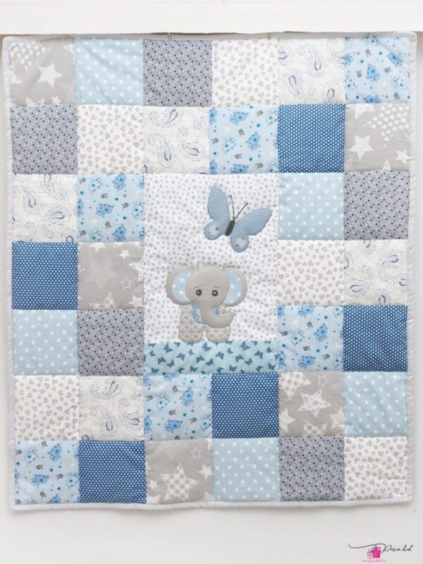 sinine lapitekk elevandiga