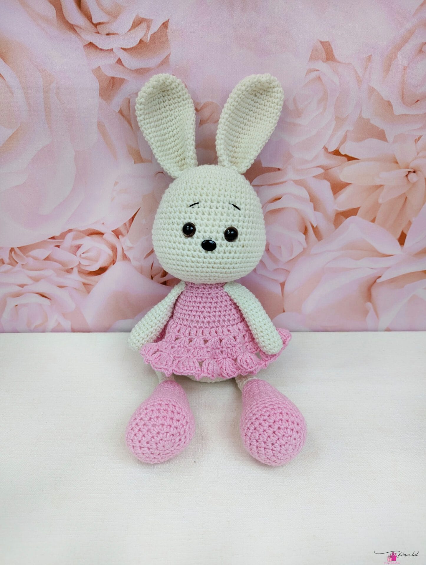 Amigurumi jänkutüdruk ja jänkupapud 1