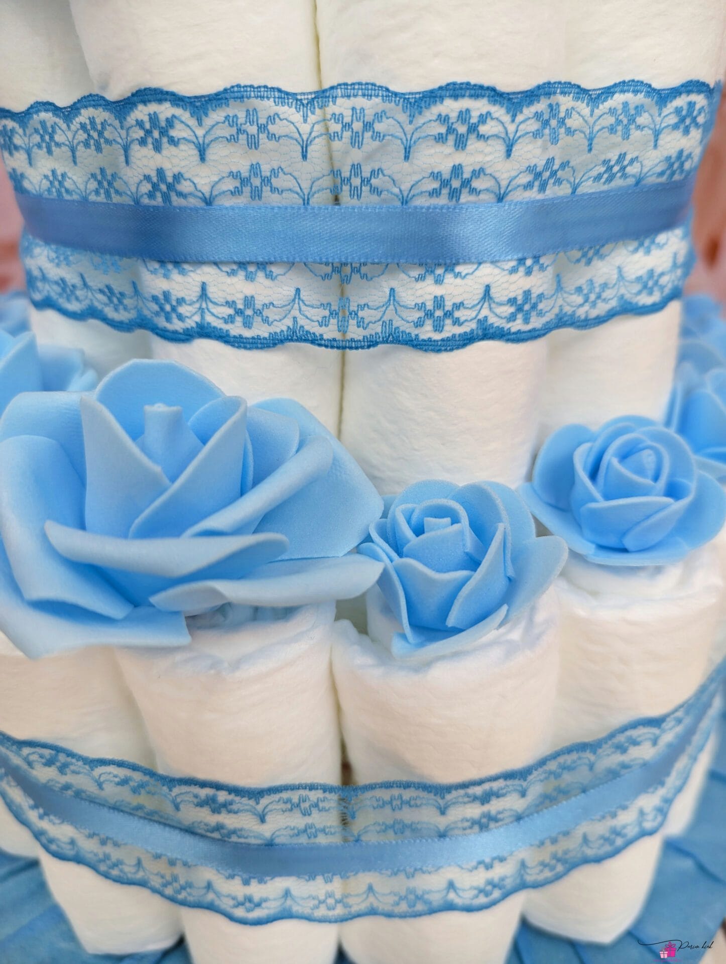 Sinine mähkmetort karu kaisutekiga 1