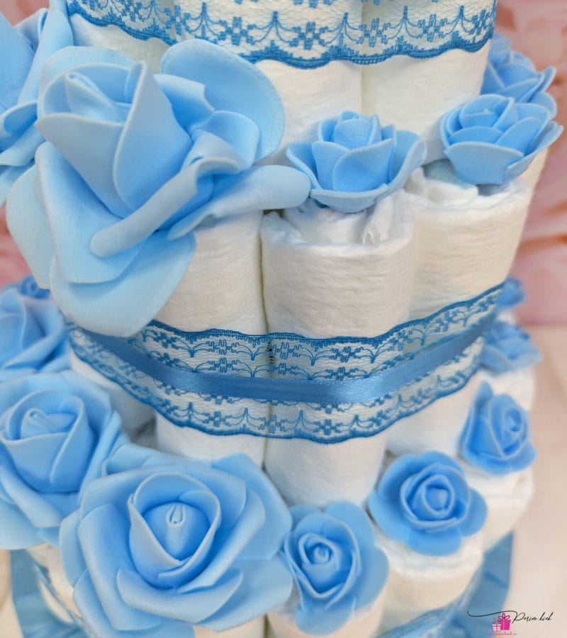 Sinine mähkmetort karu kaisutekiga 2 Sinine mähkmetort karu kaisutekiga 2