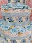 helesinine mähkmetort koera kaisutekiga