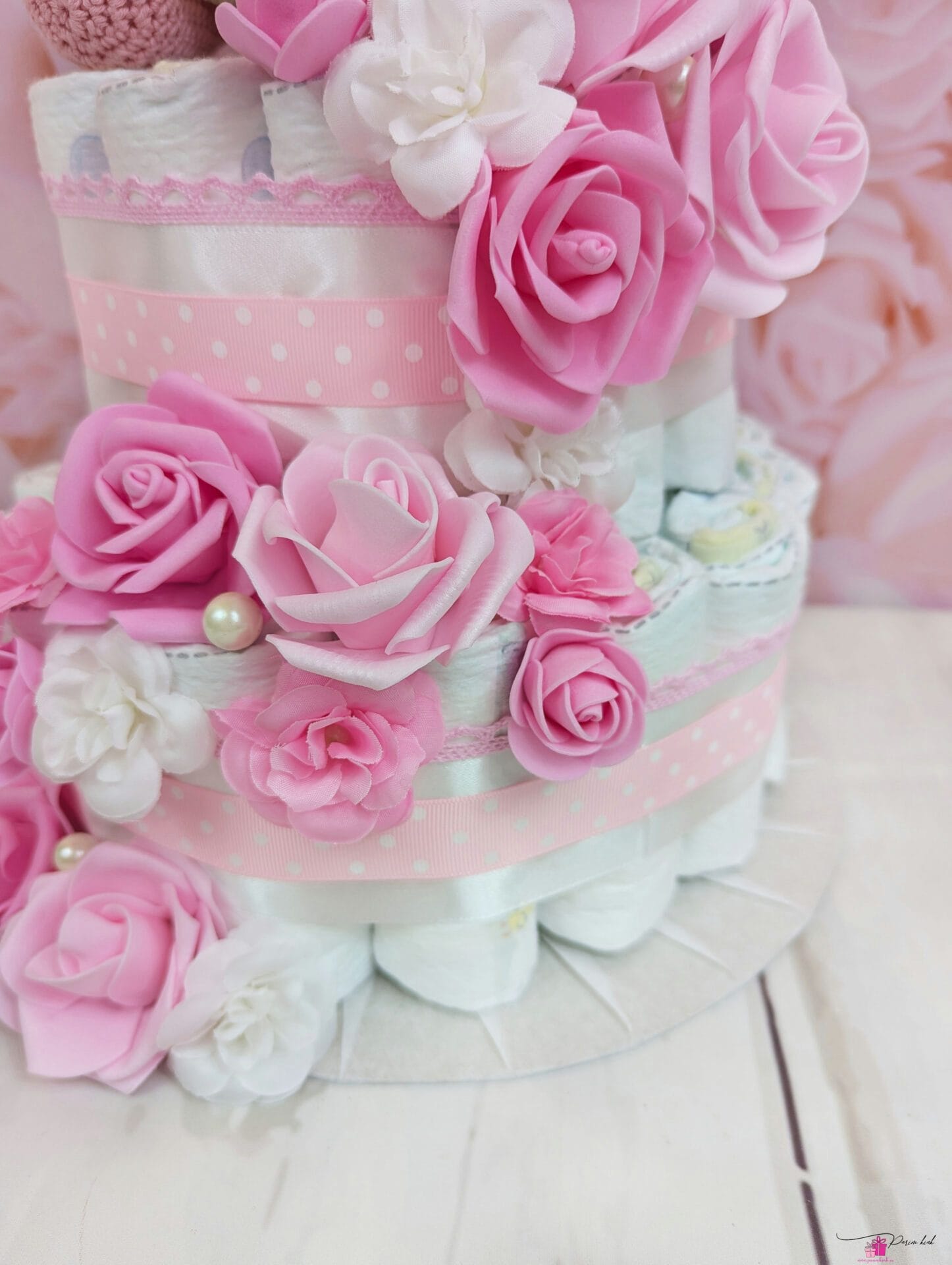 lilleline mähkmetort amigurumi jänkuga 2