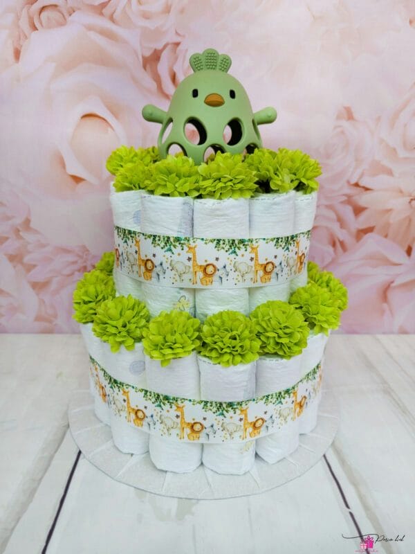 roheline mähkmetort tibu närimisleluga