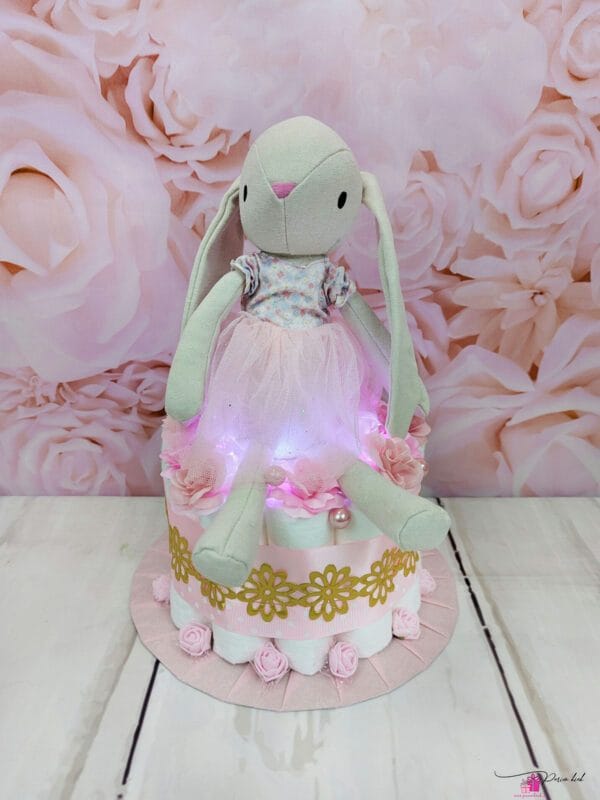 roosa mähkmetort jänku ja tuledega 2