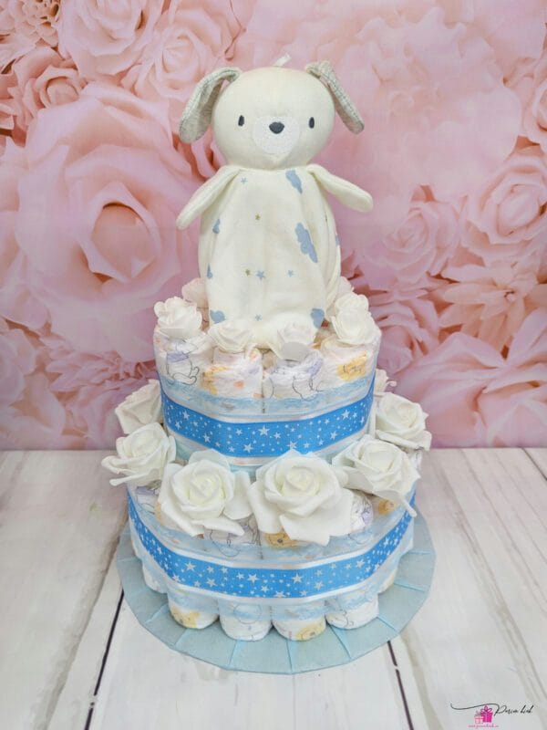 Tähtedega mähkmetort koera kaisutekiga 1