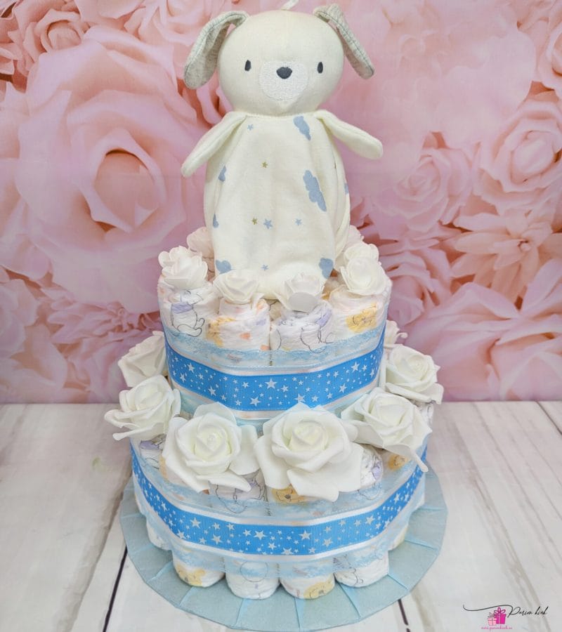 Tähtedega mähkmetort koera kaisutekiga 1 Tähtedega mähkmetort koera kaisutekiga 1