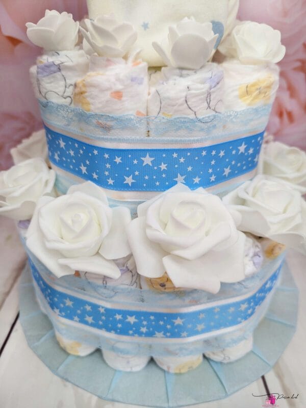 Tähtedega mähkmetort koera kaisutekiga