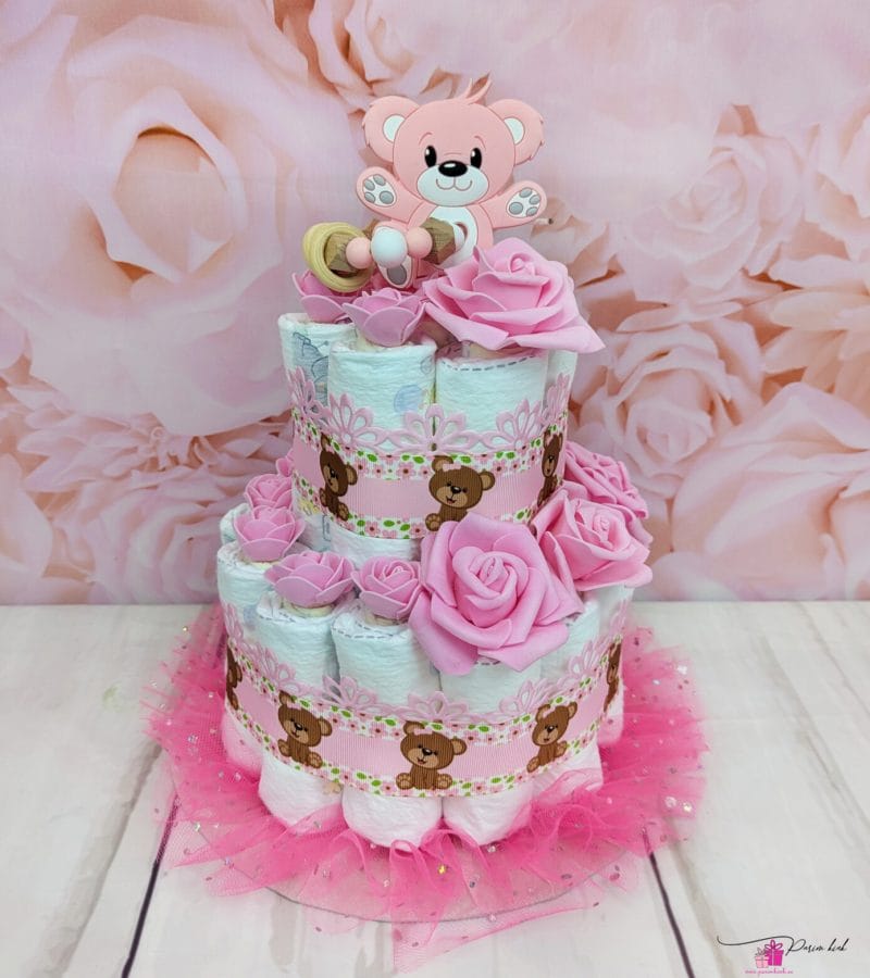 roosa mähkmetort närimisrõngaga 1 roosa mähkmetort närimisrõngaga 1