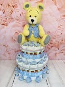 sinine mähkmetort amigurumi mõmmiga 1