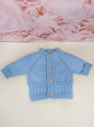 sinine kootud kampsun 1