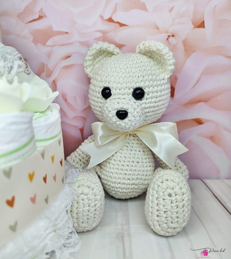 neutraalne mähkmetort amigurumi karuga 1 neutraalne mähkmetort amigurumi karuga 1